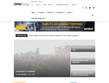 Tablet Screenshot of cbrneportal.com